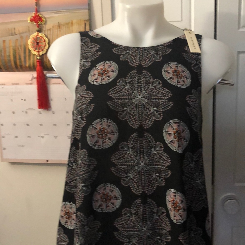 Max studio blouse x- Small floral print